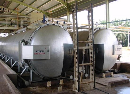 machine de stérilisation des fruits de palmier