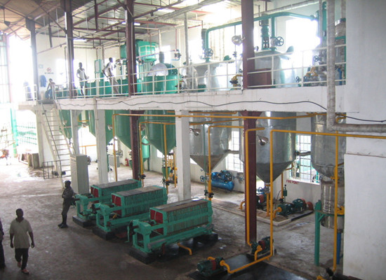 machine de raffinage d'huile de palme