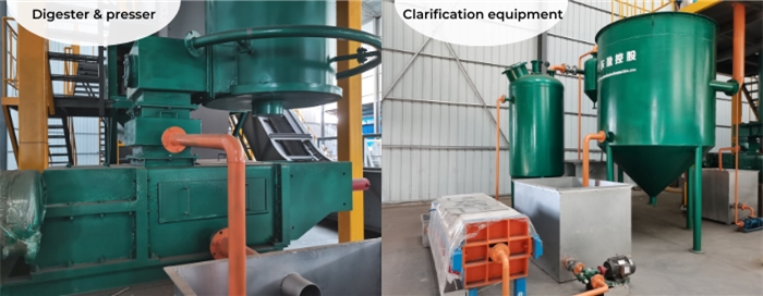 Machine d'extraction d'huile de palme
