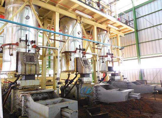 machines de fabrication d'huile de palme