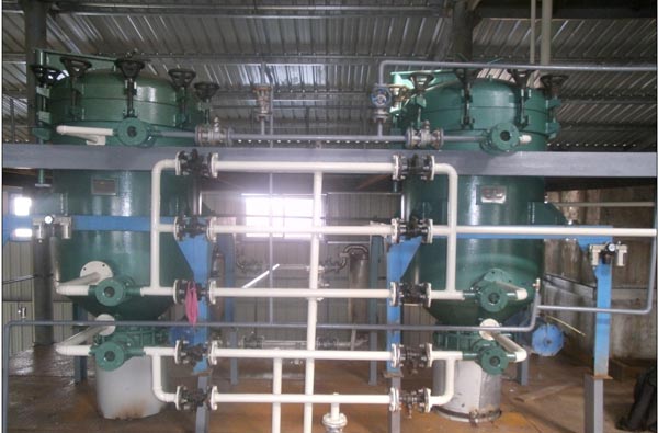  Usine de raffinage d'huile de palme par lots