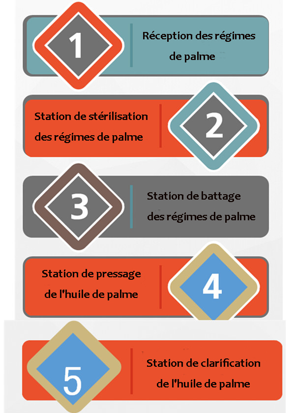 machine d'extraction d'huile de palme