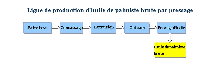 Processus de raffinage de l'huile de palmiste