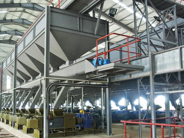 usine d'extraction d'huile de palmiste