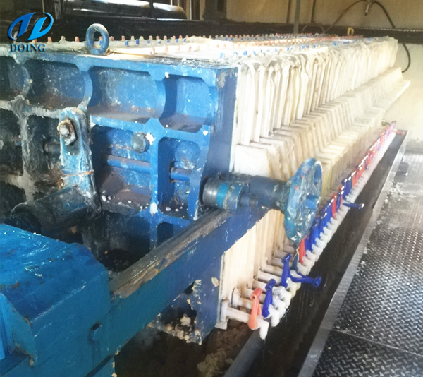 Machine de filtration d'huile de palme