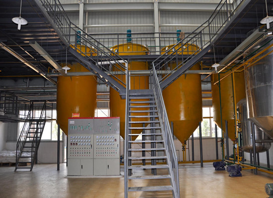 raffinerie d'huile de palme et usine de fractionnement