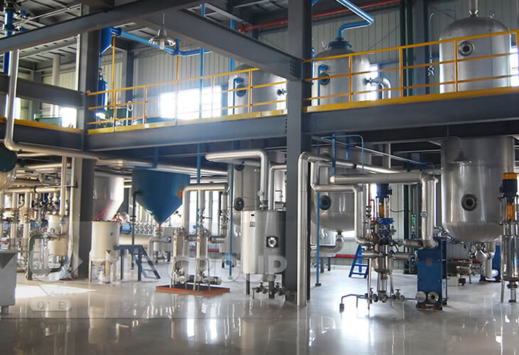 Palm Oil Refinery Plant