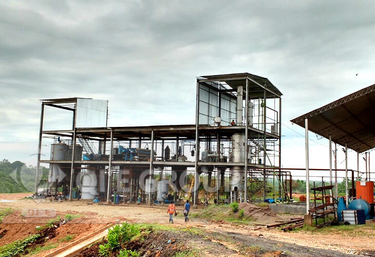 Palm Oil Refining Plant in Peru